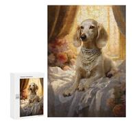 Adult Jigsaw Puzzles 300 PCS Regal Canine Elegance Jigsaw for Adults Relaxing Games A Work of Art Birthday Present, Gifts, 300 PCS