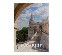 Adult Jigsaw Puzzles 38x26cm/1000pcs Budapest 1 Puzzle for Adults Brain Teaser Game Wall Decoration Birthday Present, Gifts, 38x26cm/1000pcs