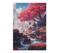 Adult Jigsaw Puzzles 38x26cm/1000pcs Ruby Falls Jigsaw Puzzle Anti-Stress Toys Presents for Women Gifts for Friends And Family 38x26cm/1000pcs