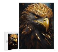 Adult Jigsaw Puzzles 500 PCS Awesome Bald Eagle America Jigsaw for Adults Relaxing Games A Work of Art Birthday Present, Gifts, 500 PCS