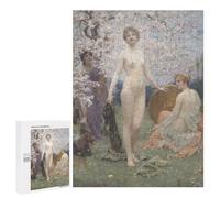 Adult Jigsaw Puzzles 500 PCS Cherry Tree Lady Jigsaw for Adults Relaxing Games Birthday Present Great Gift for Gaming 500 PCS