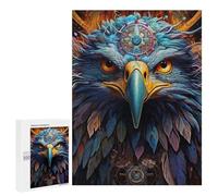 Adult Jigsaw Puzzles 500 PCS Eagle Spirit Artwork Puzzle for Adults Brain Teaser Game Wall Decoration Birthday Present, Gifts, 500 PCS