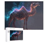 Adult Jigsaw Puzzles 500 PCS Galactic Camel Cosmic Artwork -5 Jigsaw for Adults Relax Games Presents for Women Birthday Present, Gifts, 500 PCS