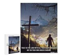 Adult Jigsaw Puzzles 500 PCS Jesus Hope Jigsaw for Adults Relaxing Games A Work of Art Birthday Present, Gifts, 500 PCS