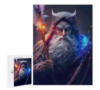 Adult Jigsaw Puzzles 500 PCS Magical Wizard Portrait -1 Puzzles for Adults Hands-on Game Enhance Memory Gifts for Friends And Family 500 PCS