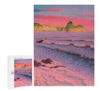 Adult Jigsaw Puzzles 500 PCS Morning Sea at Shiribeshi Teenagers Puzzles Toy Wall Decor Pattern Assembly Gifts for Friends And Family 500 PCS