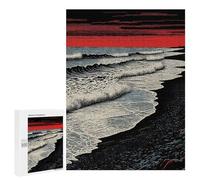 Adult Jigsaw Puzzles 500 PCS Ocean Beach Teenagers Puzzles Toy Wall Decor Pattern Assembly Gifts for Friends And Family 500 PCS