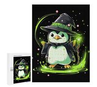 Adult Jigsaw Puzzles 500 PCS Penguin Spell Caster Jigsaw for Adults Relaxing Games Birthday Present Great Gift for Gaming 500 PCS