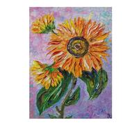 Adult Jigsaw Puzzles 500 PCS Sunflower Puzzle for Adults Brain Teaser Game Analysis And Logic Educational Challenge 500 PCS