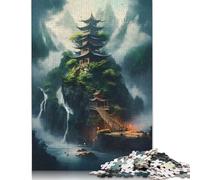 Adult Jigsaw Puzzles 500 Pieces Anime Mountain Cosmos Puzzles for Adults Puzzles Unique Home Decor And Gifts 500pcs (52x38cm)