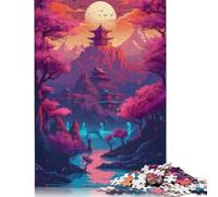 Adult Jigsaw Puzzles 500 Pieces Anime Starry Cosmos Night Puzzles for Adults Puzzles Unique Home Decor And Gifts 500pcs (52x38cm)