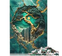 Adult Jigsaw Puzzles 500 Pieces Celestial Planet Serenity Puzzles for Adults Puzzles Unique Home Decor And Gifts 500pcs (52x38cm)