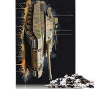 Adult Jigsaw Puzzles 500 Pieces Europe Tank Puzzles for Adults & Teenager For Family Fun & Game Night 500pcs (52x38cm)