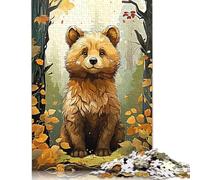 Adult Jigsaw Puzzles 500 Pieces Hummingbird Watercolor Puzzle for Adults And Teenager for Adults Puzzle Gifts 500pcs (52x38cm)