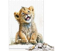 Adult Jigsaw Puzzles 500 Pieces Jigokudani Monkey Puzzles for Adults Puzzles Unique Home Decor And Gifts 500pcs (52x38cm)