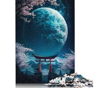 Adult Jigsaw Puzzles 500 Pieces Jupiter Stellar Horizon Puzzles for Adults & Teenager Learning Educational Puzzle 500pcs (52x38cm)