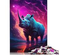 Adult Jigsaw Puzzles 500 Pieces Mystical Dawn Oasis Wood Puzzle for Adults Sustainable Puzzle for Adults 500pcs (52x38cm)