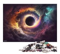 Adult Jigsaw Puzzles 500 Pieces Portal to A New Universe Wooden Puzzles for Adults Puzzles Brain Teaser Puzzle 500pcs (52x38cm)