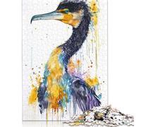 Adult Jigsaw Puzzles 500 Pieces 'Rabbit Beauty Black Ink Puzzle Jigsaws for Adults& Teens Age 12 Years Up 500pcs (52x38cm)