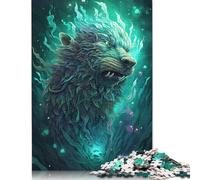 Adult Jigsaw Puzzles 500 Pieces Seal Darling Wooden Puzzles for Adults Sustainable Puzzle Games 500pcs (52x38cm)