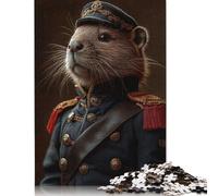 Adult Jigsaw Puzzles 500 Pieces The Beaver General Puzzle Jigsaws for Adults& Teens Age 12 Years Up 500pcs (52x38cm)