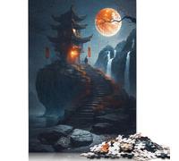Adult Jigsaw Puzzles 500 Pieces The Devil Is A Goat Puzzle for Adults And Teenager for Adults Puzzle Gifts 500pcs (52x38cm)
