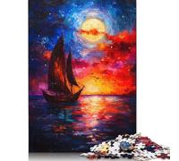 Adult Jigsaw Puzzles 500 Pieces Tokyo Spring Wood Puzzle for Adults Sustainable Puzzle for Adults 500pcs (52x38cm)