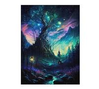 Adult Jigsaw Puzzles 52x38cm/1000pcs Enchanted Forest Night -1 Puzzles for Adults Hands-on Game Enhance Memory Gifts for Friends And Family 52x38cm/1000pcs