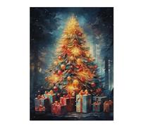 Adult Jigsaw Puzzles 52x38cm/1000pcs Merry And Bright Jigsaw for Adults Family Games Wall Decoration Gifts for Friends And Family 52x38cm/1000pcs