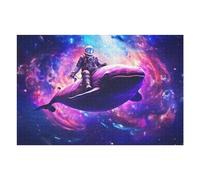 Adult Jigsaw Puzzles 75x50cm/1000pcs Astronaut Riding A Whale in Space Puzzles for Adults Hands-on Game Enhance Memory Gifts for Friends And Family 75x50cm/1000pcs