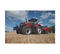 Adult Jigsaw Puzzles 75x50cm/1000pcs Powerful Farm Tractor in Action -3 Puzzles for Adults Hands-on Game Enhance Memory Gifts for Friends And Family 75x50cm/1000pcs