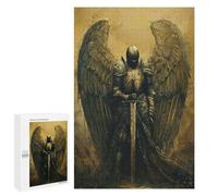 Adult Jigsaw Puzzles1000 PCS Angelic Sentinel Adult Puzzles Toy Wall Decor Difficult Challenge Unique Birthday And Xmas Gifts 1000 PCS