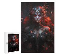 Adult Jigsaw Puzzles1000 PCS Gorgeous Gothic Fairy Adult Puzzles Toy Wall Decor Difficult Challenge Unique Birthday And Xmas Gifts 1000 PCS