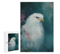 Adult Jigsaw Puzzles1000 PCS Majestic Bald Eagle Portrait Adult Puzzles Toy Wall Decor Difficult Challenge Unique Birthday And Xmas Gifts 1000 PCS