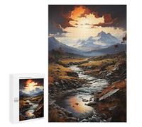 Adult Jigsaw Puzzles1000 PCS Storm over Patagonia Adult Puzzles Toy Wall Decor Difficult Challenge Unique Birthday And Xmas Gifts 1000 PCS