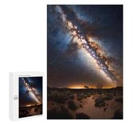 Adult Jigsaw Puzzles1000 PCS The Milky Way Galaxy Core Puzzle for Adults Hands-on Game Perfect Decoration Christmas Birthday Gifts 1000 PCS