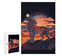 Adult Jigsaw Puzzles1000 PCS Tiger King Adult Puzzles Toy Wall Decor Difficult Challenge Unique Birthday And Xmas Gifts 1000 PCS