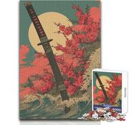 Adult Jigsaw Puzzles1000 Pieces A Warrior's Tempest Educational Family Game A Work of Art Gift For Birthdays Size 50x75cm