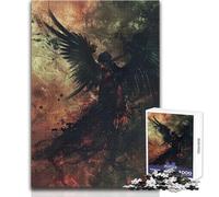 Adult Jigsaw Puzzles1000 Pieces Angels Ethereal Descent Beautiful Design Game Analysis And Logic Secret Santa Gifts Size 38x52cm