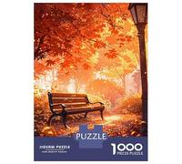 Adult Jigsaw Puzzles1000 Pieces Autumn Serenity Puzzle for Adults Toy Wall Decor Enhance Memory Christmas Birthday Gifts 70x50cm/1000pcs