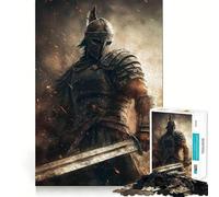 Adult Jigsaw Puzzles1000 Pieces Battle Ready Warrior Tight Cut Fun Brain Game Gift Relax Fun Time Christmas Wall Art (38x26cm)