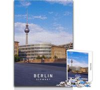 Adult Jigsaw Puzzles1000 Pieces Berlin Relaxing Games Staycation Kill Time Secret Santa Gifts Size 38x52cm