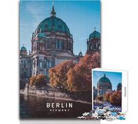 Adult Jigsaw Puzzles1000 Pieces Berlin Relaxing Games Staycation Kill Time Secret Santa Gifts Size 38x26cm