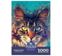 Adult Jigsaw Puzzles1000 Pieces Cat Friday Puzzle for Adults Hands-on Game Stress Reliever Unique Birthday And Xmas Gifts 52x38cm/1000pcs