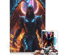 Adult Jigsaw Puzzles1000 Pieces Clash Heavens Underworld, Educational Toy, Stress Reliever, Artists Collection, Fine Art 38x52cm