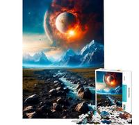 Adult Jigsaw Puzzles1000 Pieces Collapse Help The Brain Exercise Perfect Decoration Fun Games for Ages 14 And over (50x75cm)