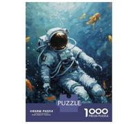 Adult Jigsaw Puzzles1000 Pieces Cosmic Dive Jigsaw Puzzle Brain Teaser Game Presents for Women Challenging Game Gifts 38x26cm/1000pcs