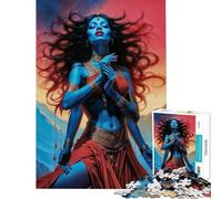 Adult Jigsaw Puzzles1000 Pieces Dancer of The Void Divine Kali Help The Brain Exercise Perfect Decoration Fun Games for Ages 14 And over (50x75cm)