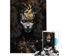 Adult Jigsaw Puzzles1000 Pieces Female Symbiont Help The Brain Exercise Presents for Women Family Games Suitable for Ages 14 And Up (38X52CM)