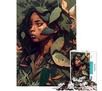 Adult Jigsaw Puzzles1000 Pieces Guerrilla Girl Challenging To Complete Difficult Challenge Brain Teaser Game for 14+ Puzzle Game Offered (38x52cm)